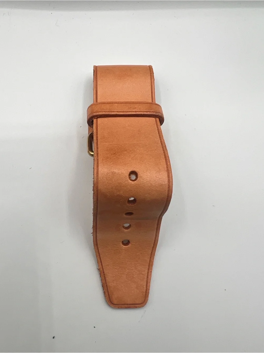 Louis Vuitton Vachetta Luggage Tag and Poignett (Handle Strap)